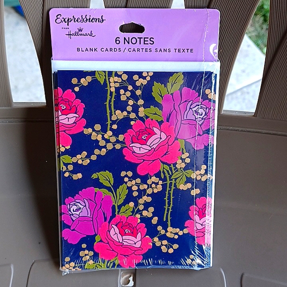 3 for $10 NIP Hallmark blank note cards.